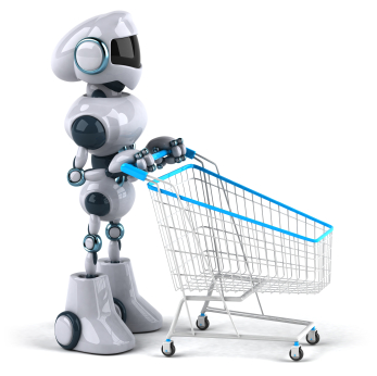 Robot w/ Cart